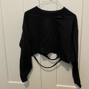 Ripped cropped top